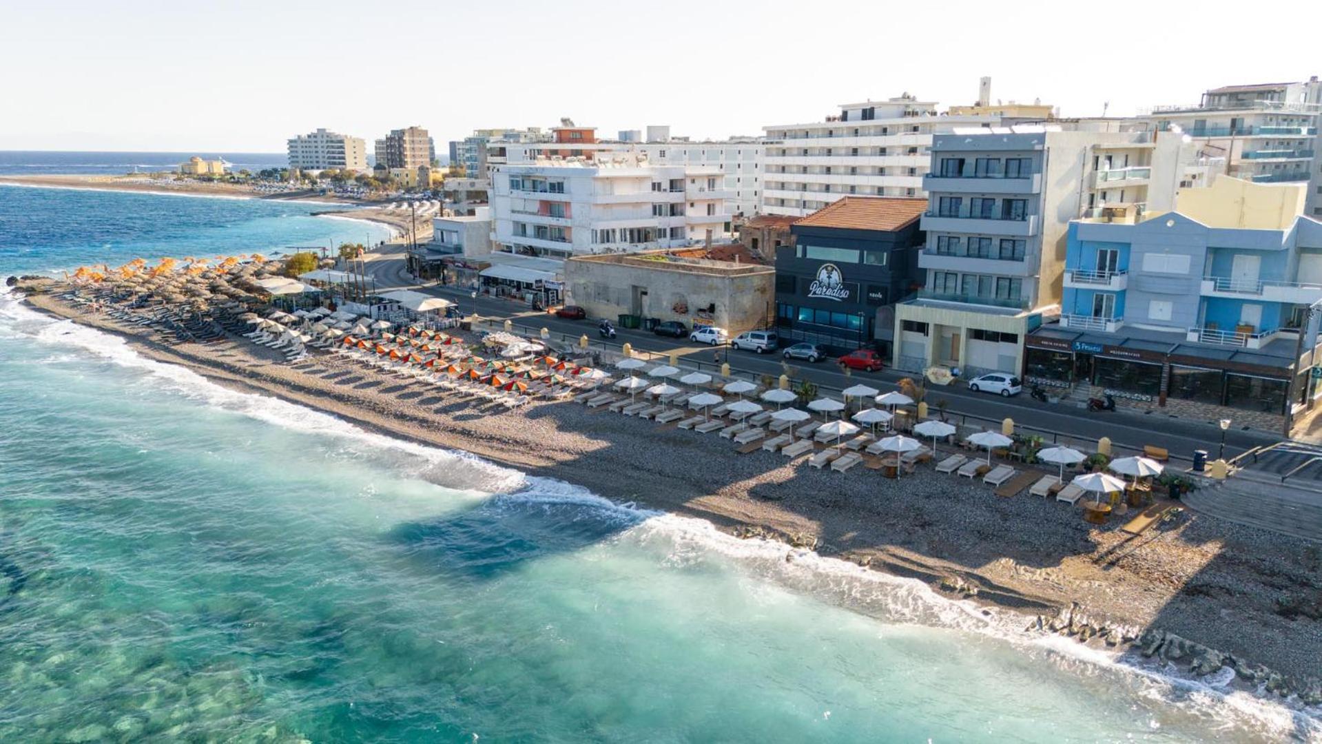Island Sea Side Hotel - Adults Only Родос Экстерьер фото