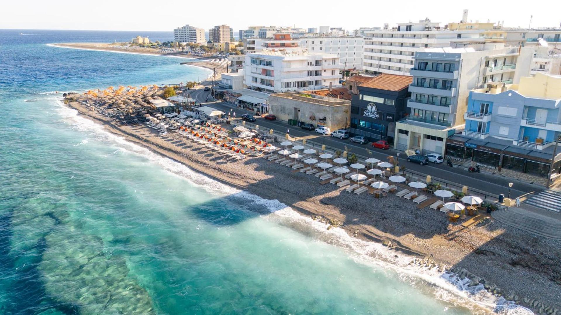 Island Sea Side Hotel - Adults Only Родос Экстерьер фото